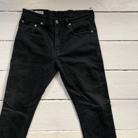 Levis 512 Black Slim Fit Jeans (31/28)