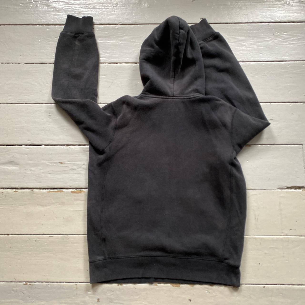 Nike Swoosh Black Hoodie (Medium)