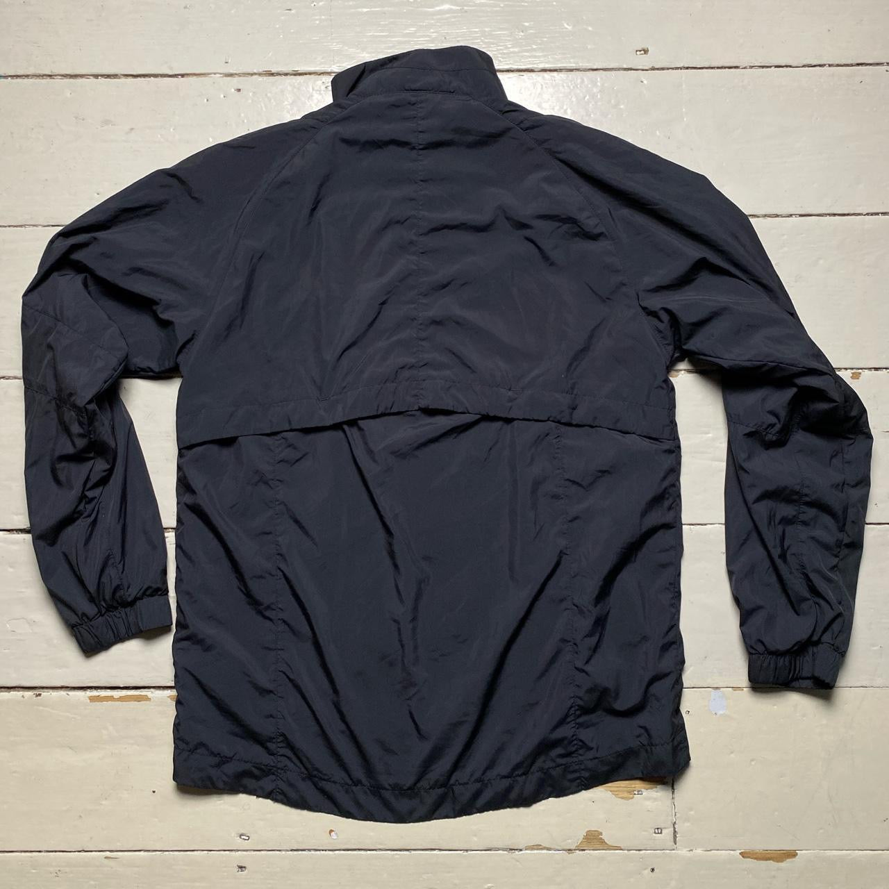 Nike Vintage Black Shell Jacket (Small)