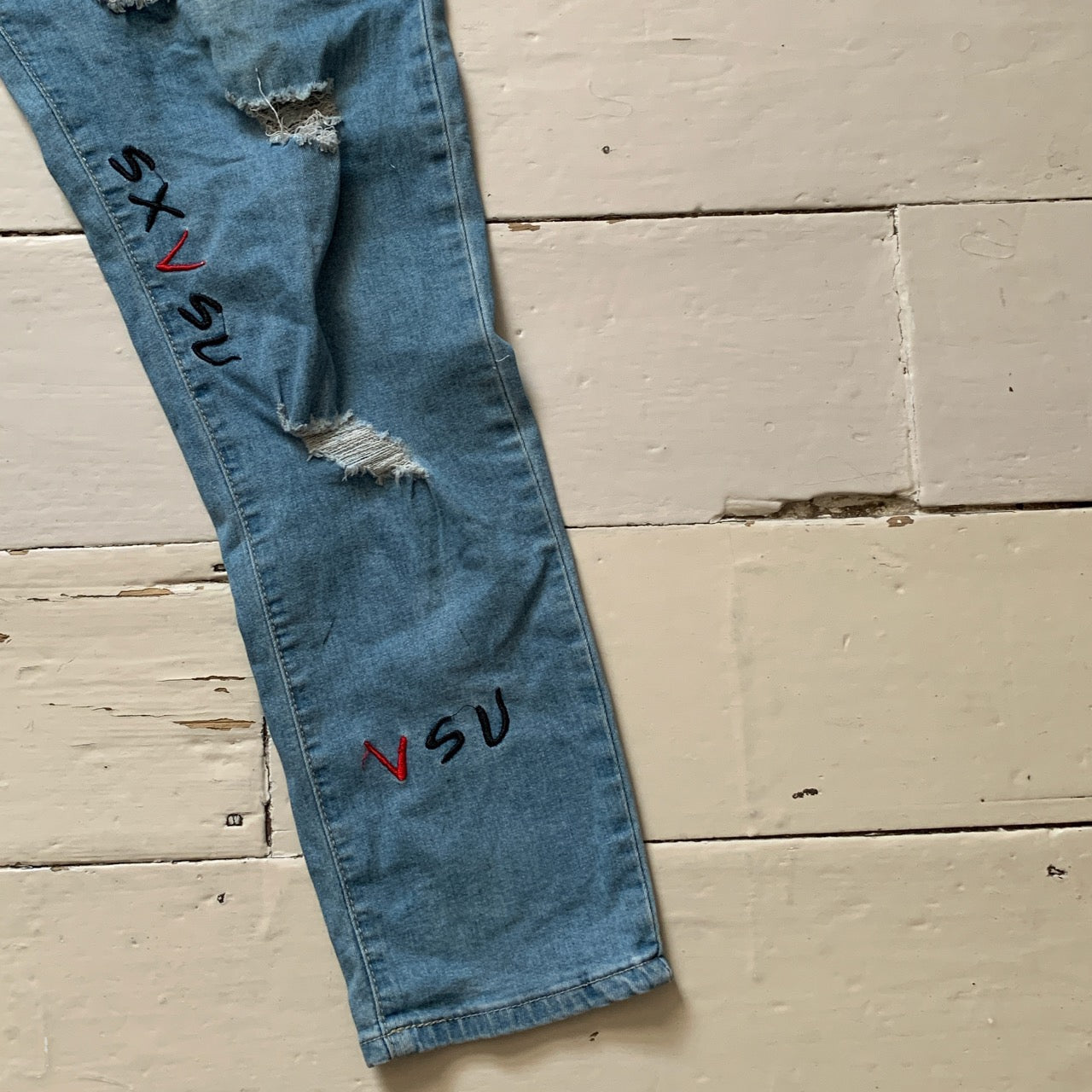 SX VSU Slim Fit Patch Jeans (34/30)