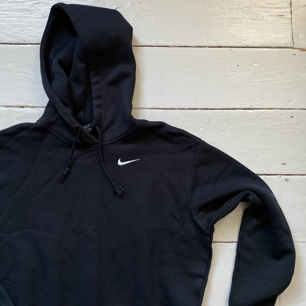 Nike Swoosh Black Hoodie (XS)