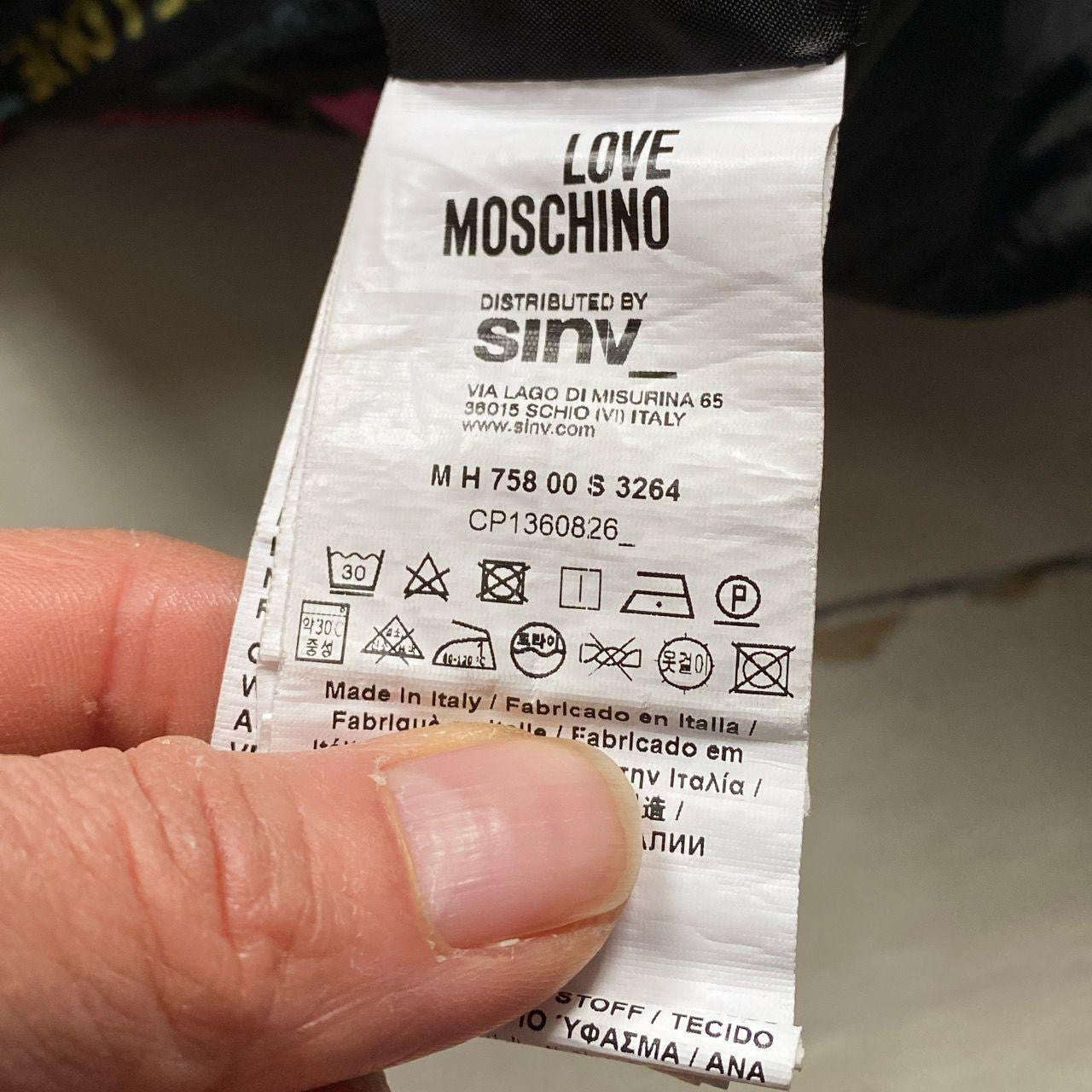 Love Moschino Repeat Logo Jacket (Medium)