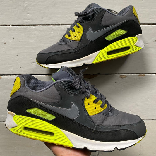 Nike Air Max 90 Dark Grey Volt (UK 11)