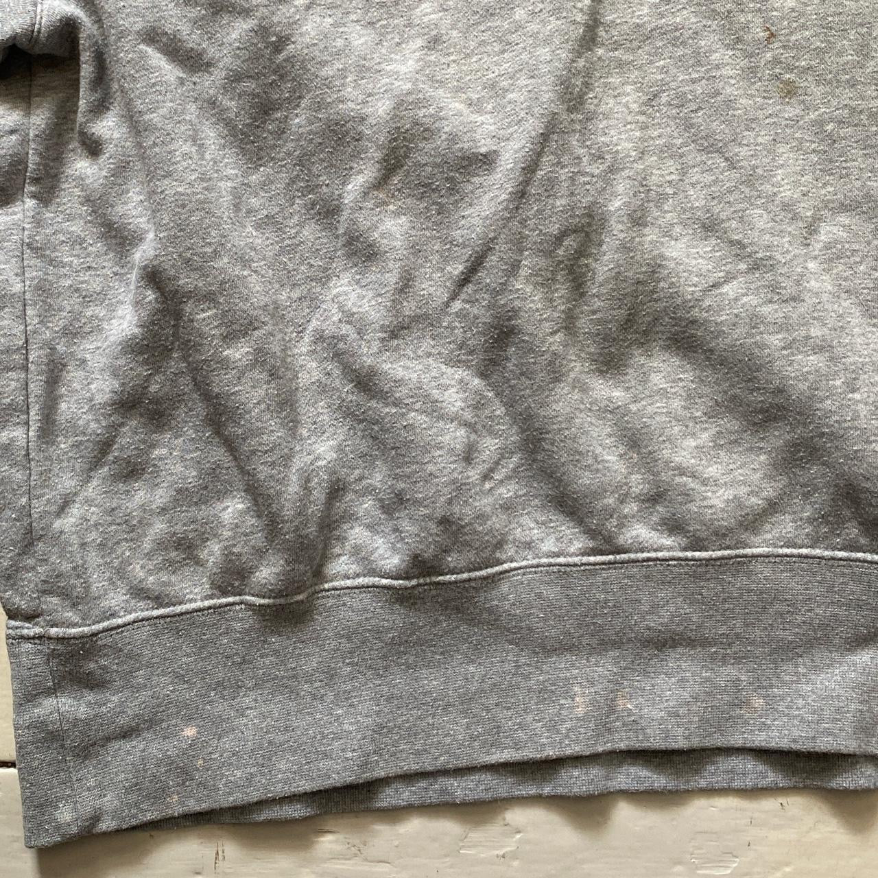 Nike Swoosh Grey Hoodie (XXL)