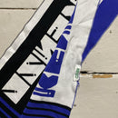 Kenzo Blue Black and White Scarf
