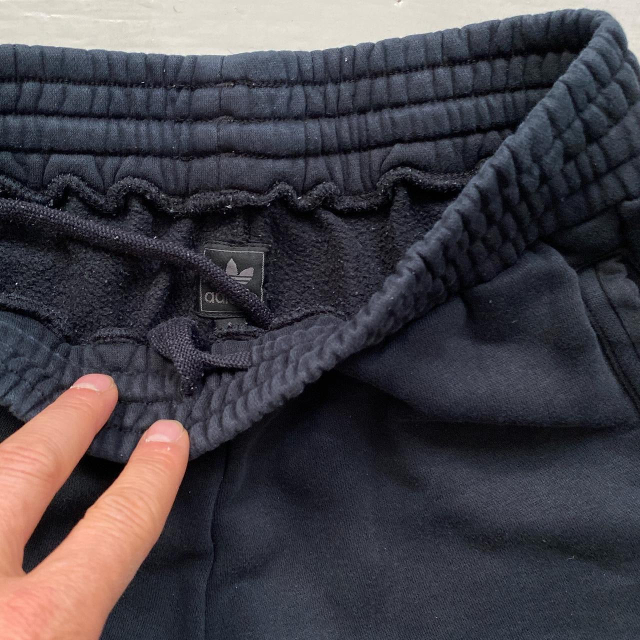 Adidas Original Black Joggers (Small)