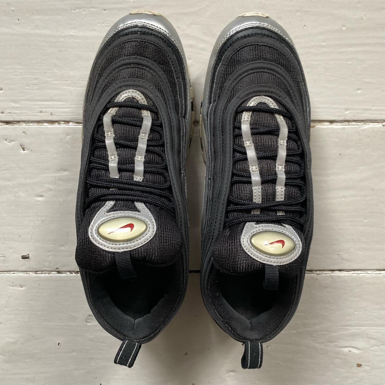 Nike Air Max 97 Silver Black (UK 9)