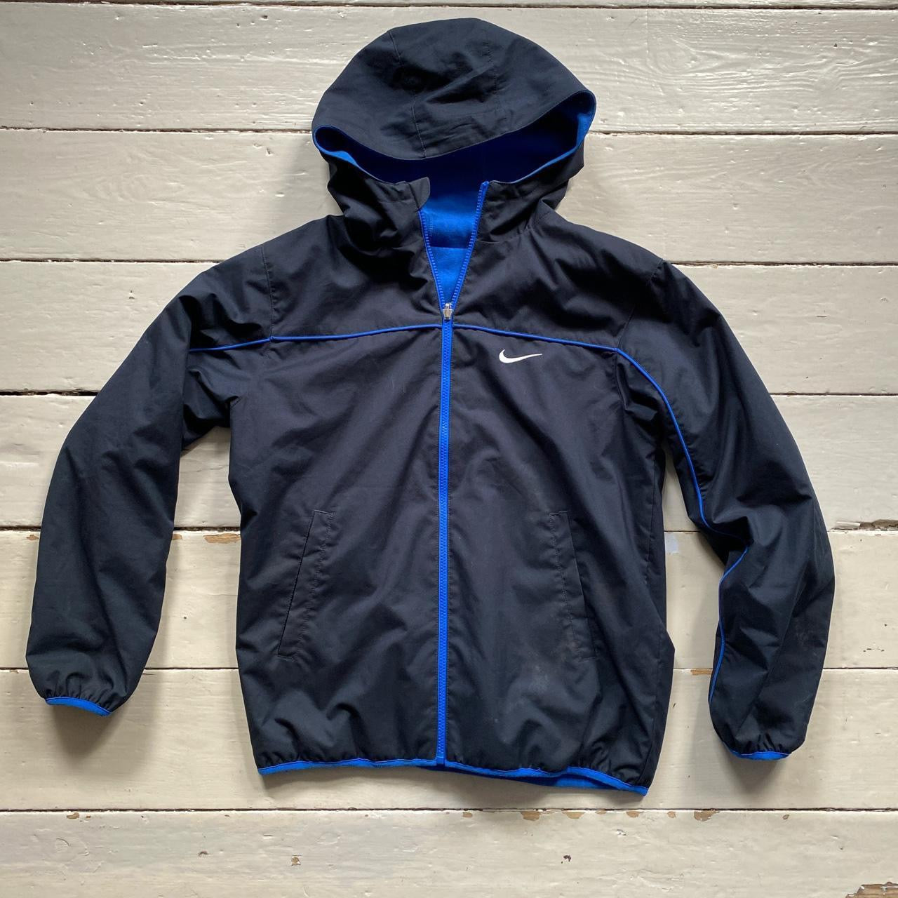 Nike Blue Big Swoosh Jacket (XL)