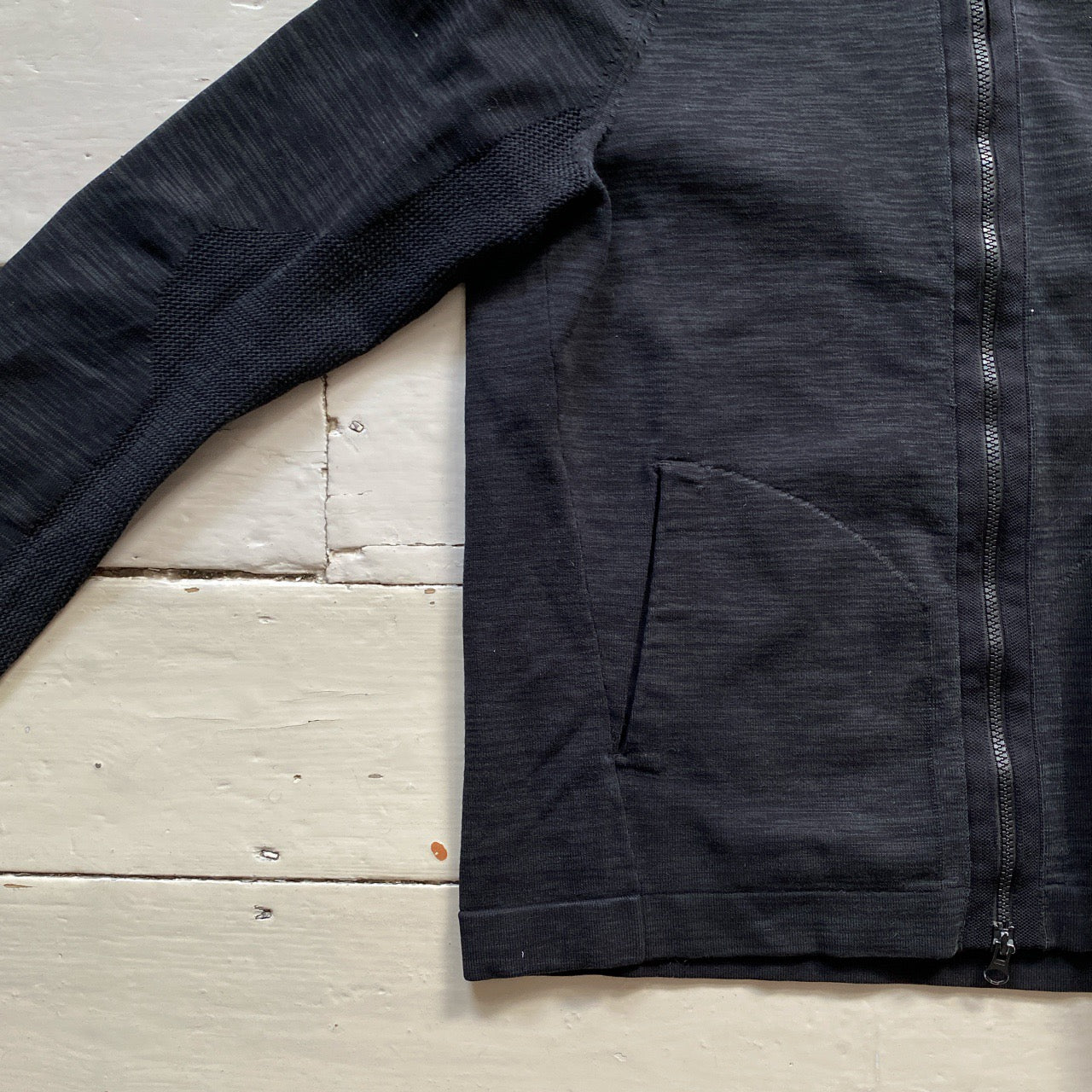 Nike Tech Fleece Black Zip Up (Small)