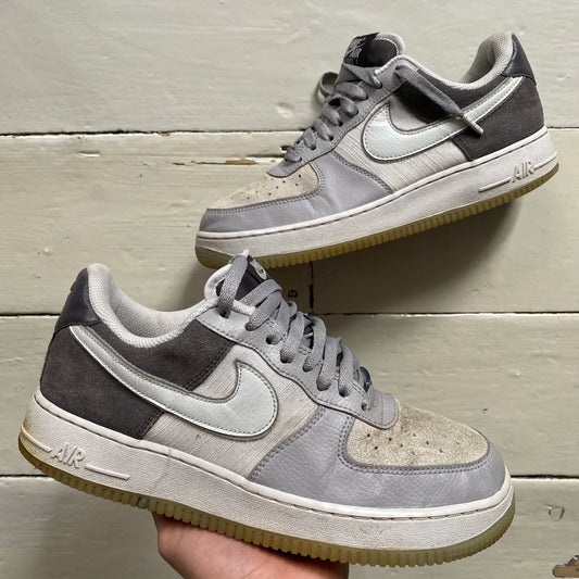 Nike Air Force 1 Grey Suede (UK 7)