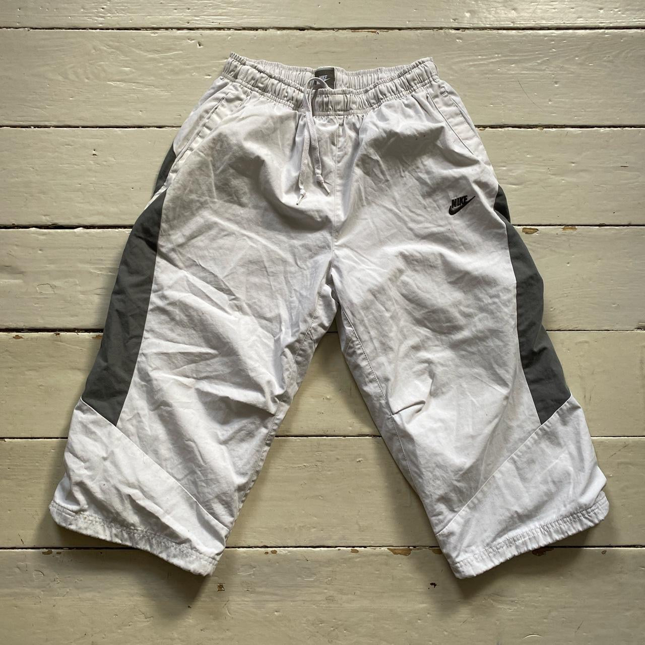 Nike White Shell Shorts (Large)