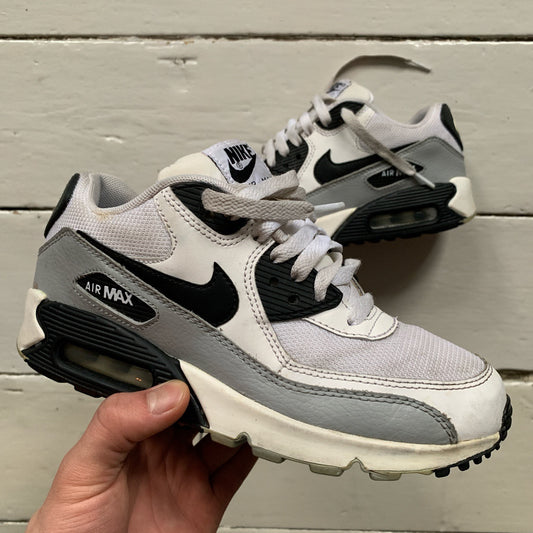 Nike Air Max 90 Black, Grey White (UK 5)