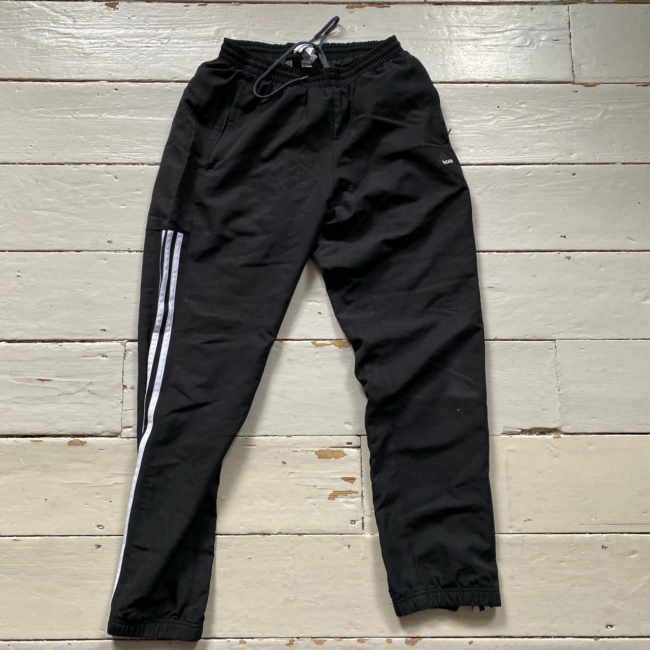 Adidas Black Shell Bottoms (Medium)