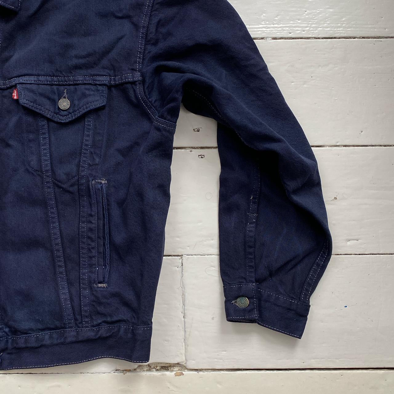 Levis Vintage 70507 Navy Denim Jacket (Large)