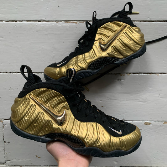Nike Foamposite Gold (UK 9)