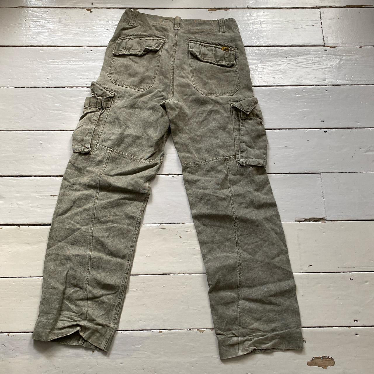 Timberland Olive Green Cargo Trousers (30/32)