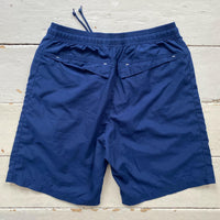 Adidas Navy Shell Shorts  (Small)