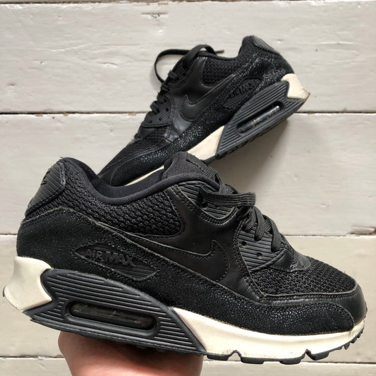 Nike Air Max 90 Black and White (UK 7)