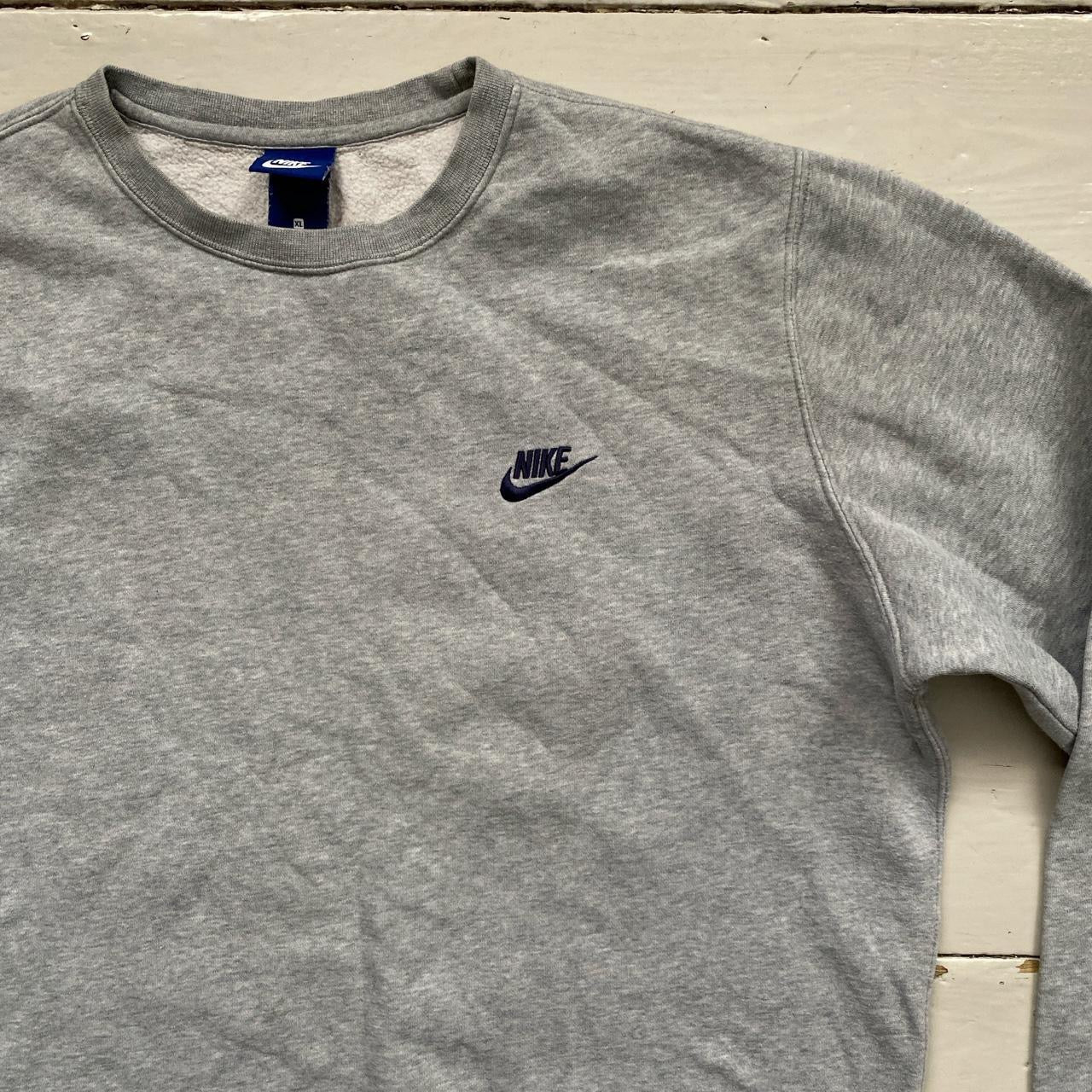 Nike Swoosh Grey Jumper (XL)