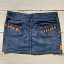 Von Dutch Vintage Denim Short Skirt (Medium)