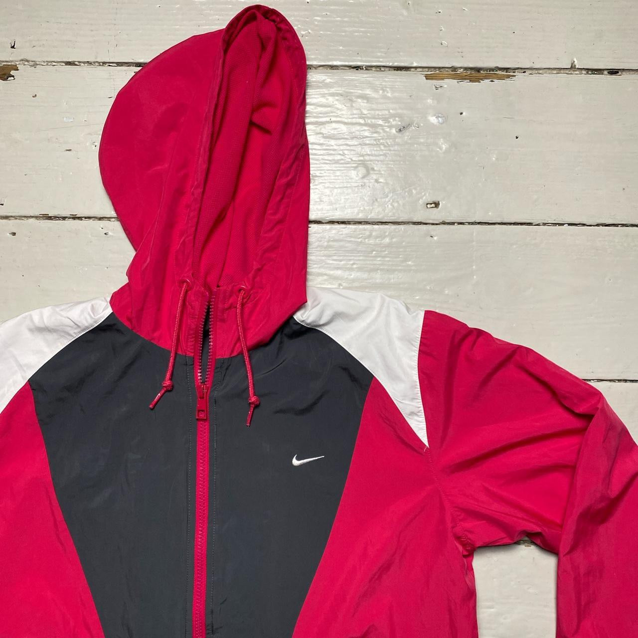 Nike Vintage Pink Track Shell Jacket (Fit Mens Small)