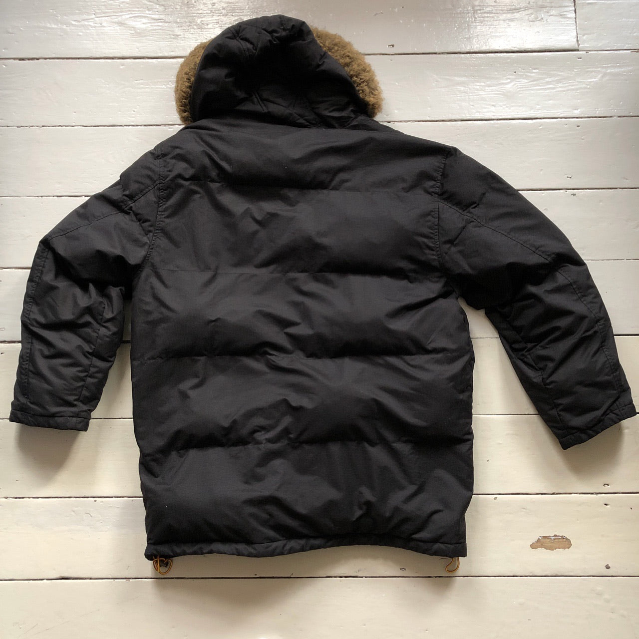 Timberland Vintage Black Puffer Parka (XL)