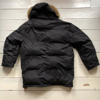 Timberland Vintage Black Puffer Parka (XL)