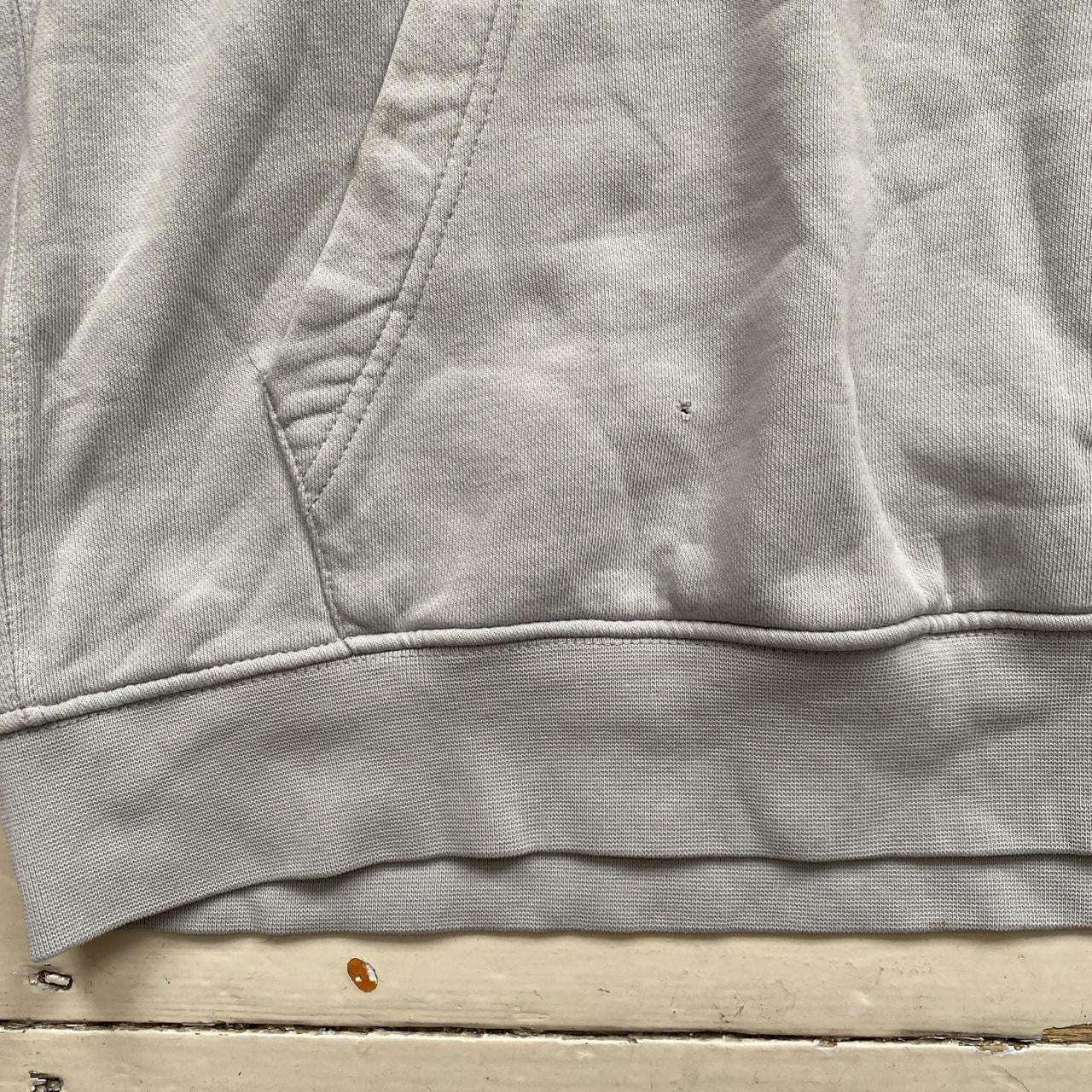 Nike Swoosh Grey Hoodie (Medium)