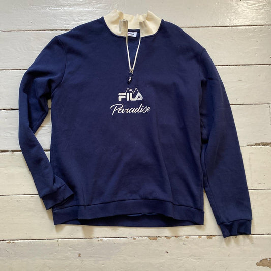 Fila Paradise Quarter Zip Jumper (XL)