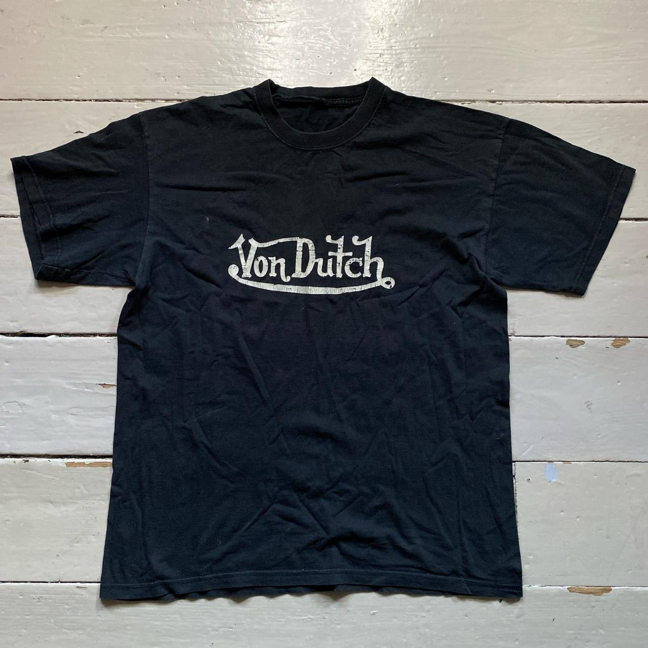 Von Dutch Black T Shirt (Medium)