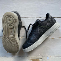 Nike Air Force 1 Black Electric Green (UK 10.5)