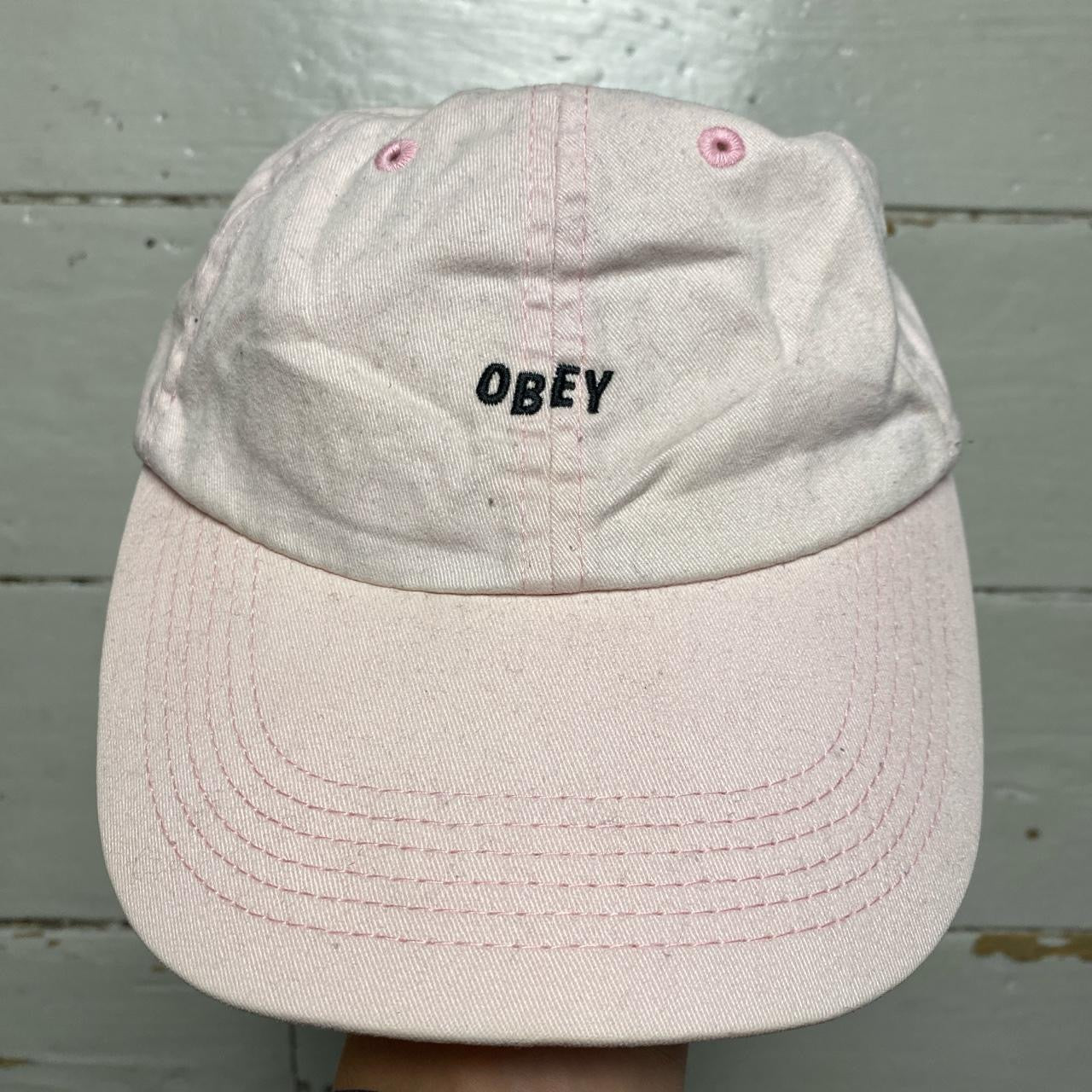 Obey Pink Cap