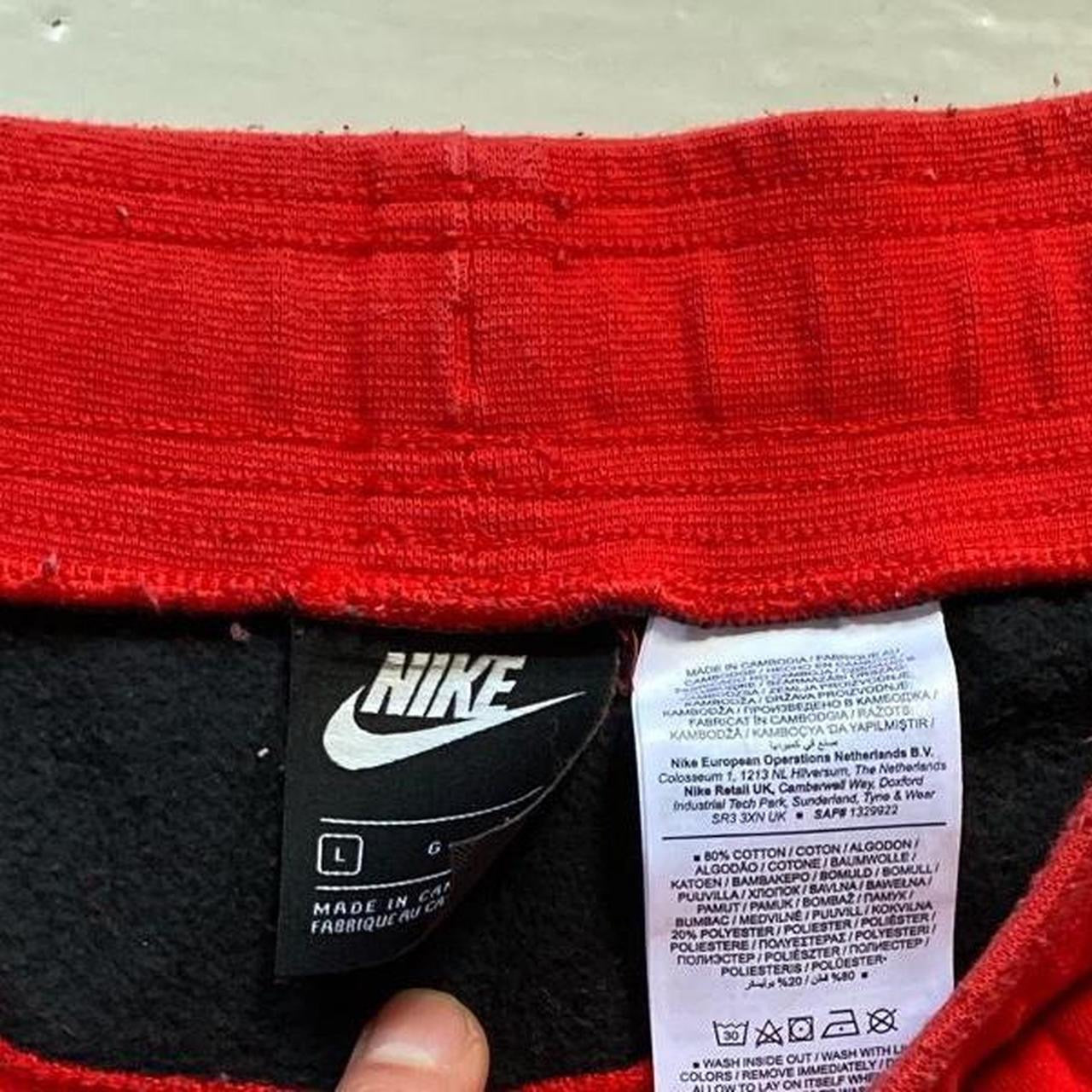 Nike Air Red Joggers (Large)