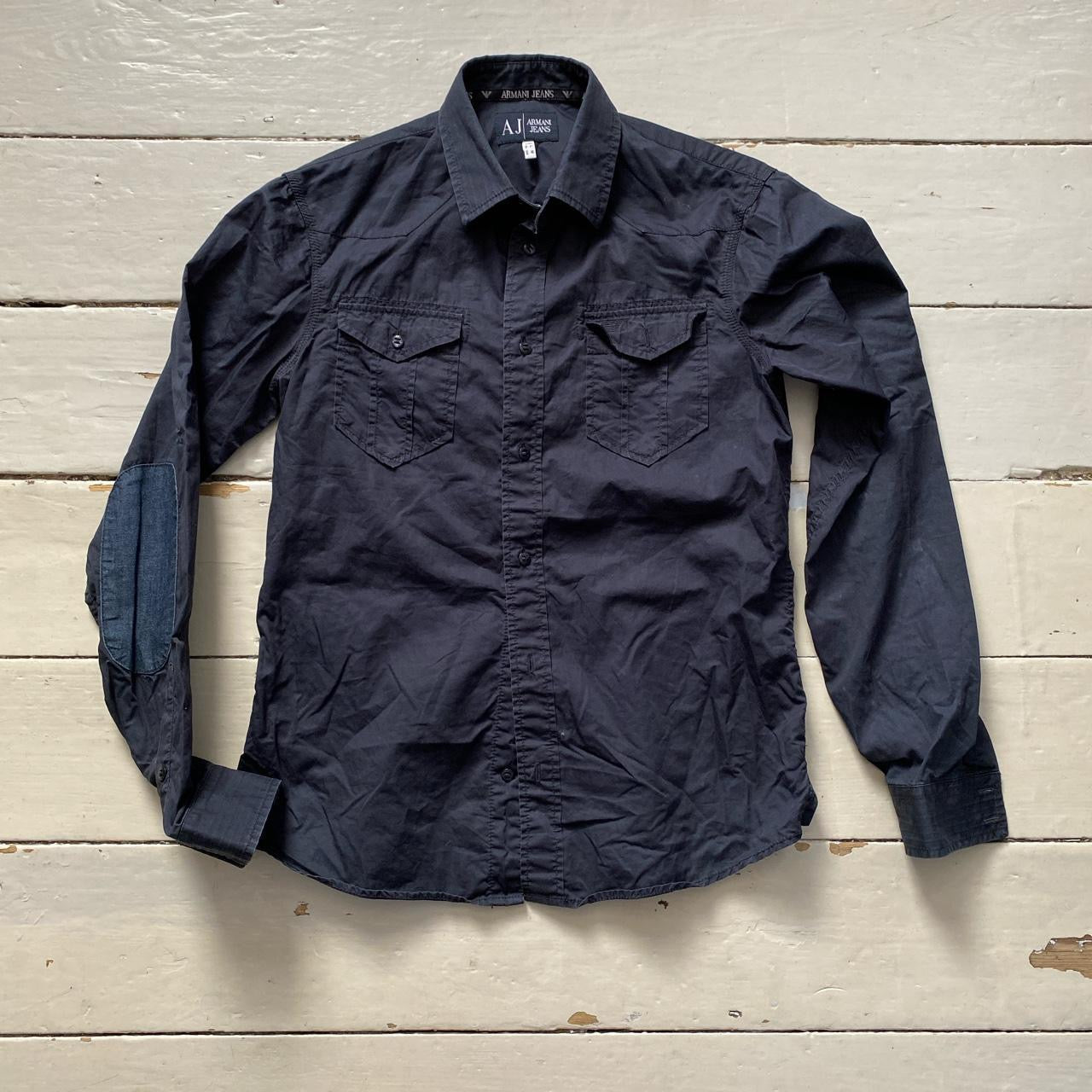 Armani Exchange Dark Navy Shirt (Large)