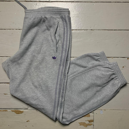 Adidas Baggy Grey Joggers (XL)
