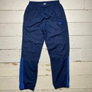 Adidas Baggy Navy Shell Bottoms (Large)