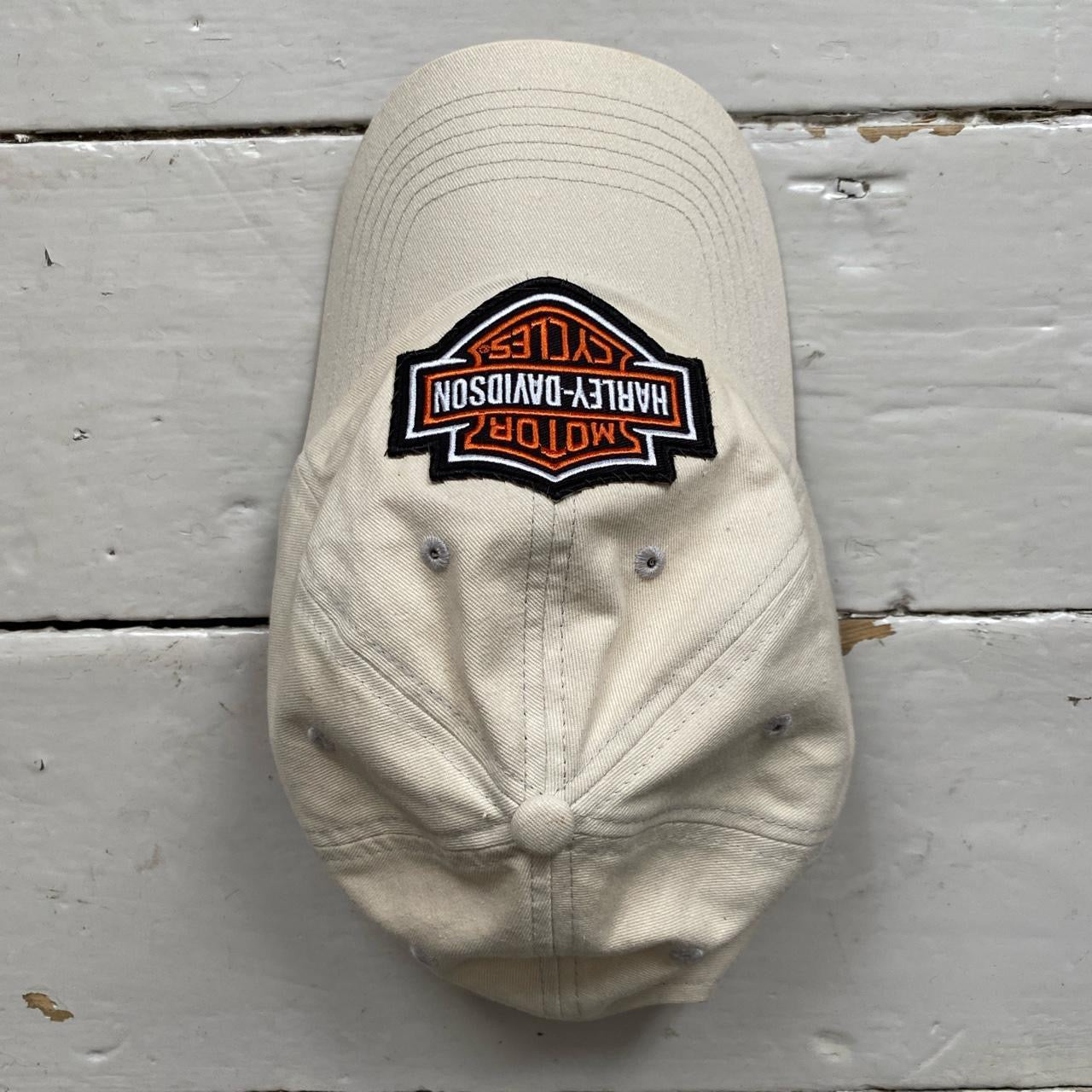 Harley Davidson Cream Cap