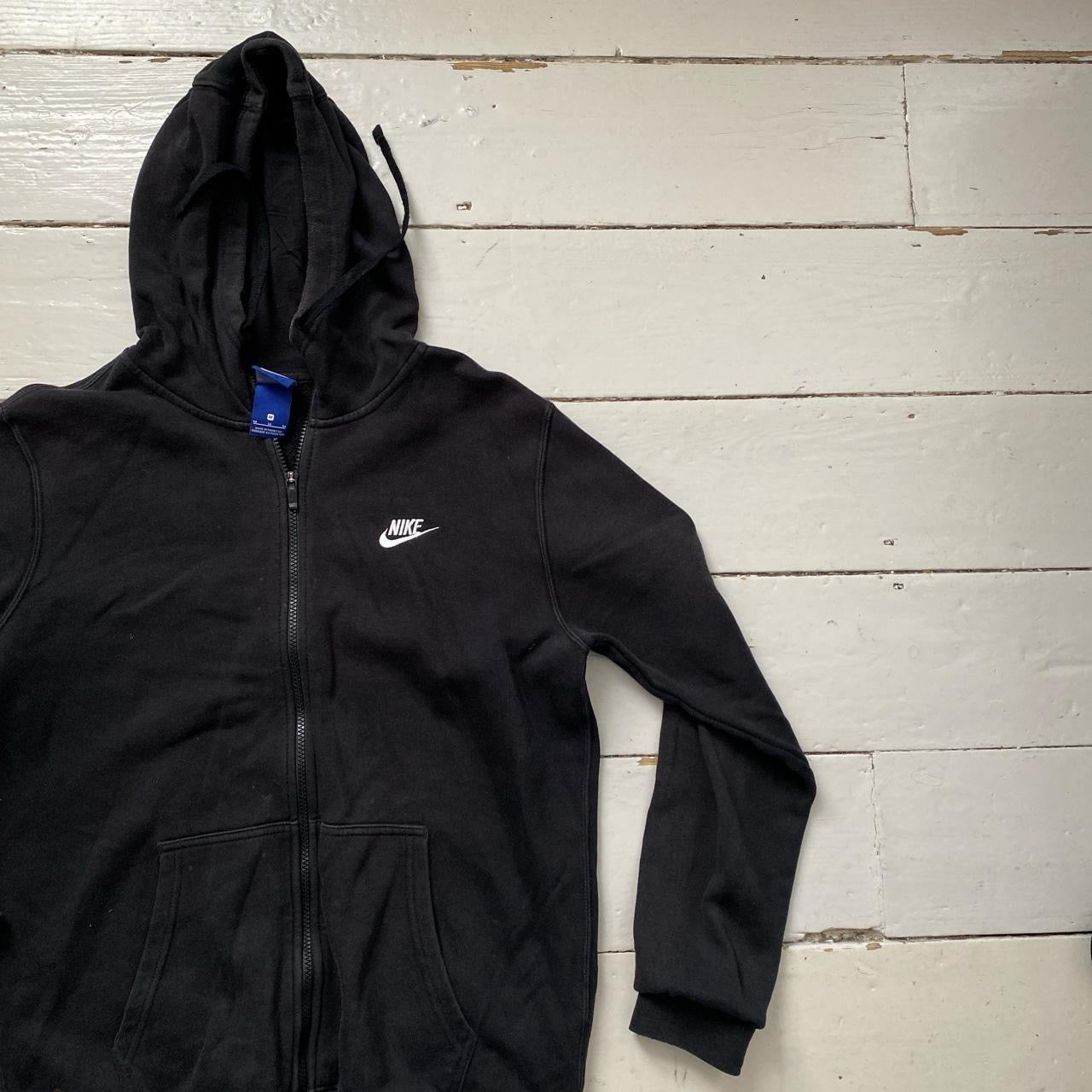 Nike Swoosh Black Hoodie (Medium)