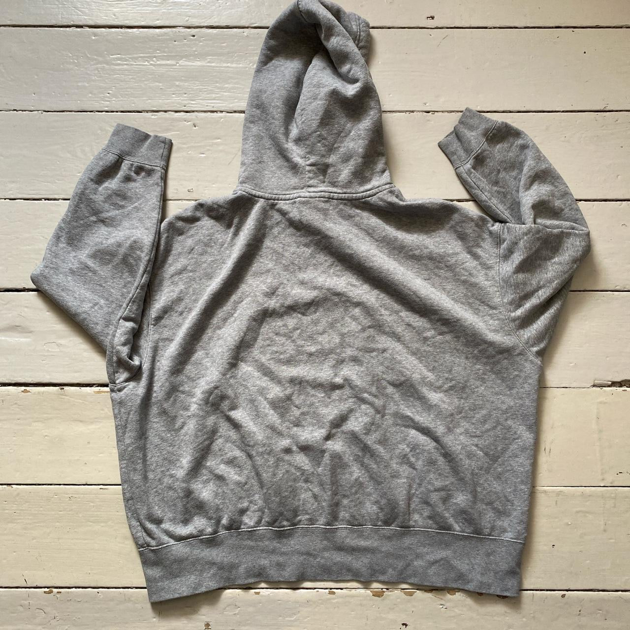 Nike Swoosh Grey Hoodie (XXL)