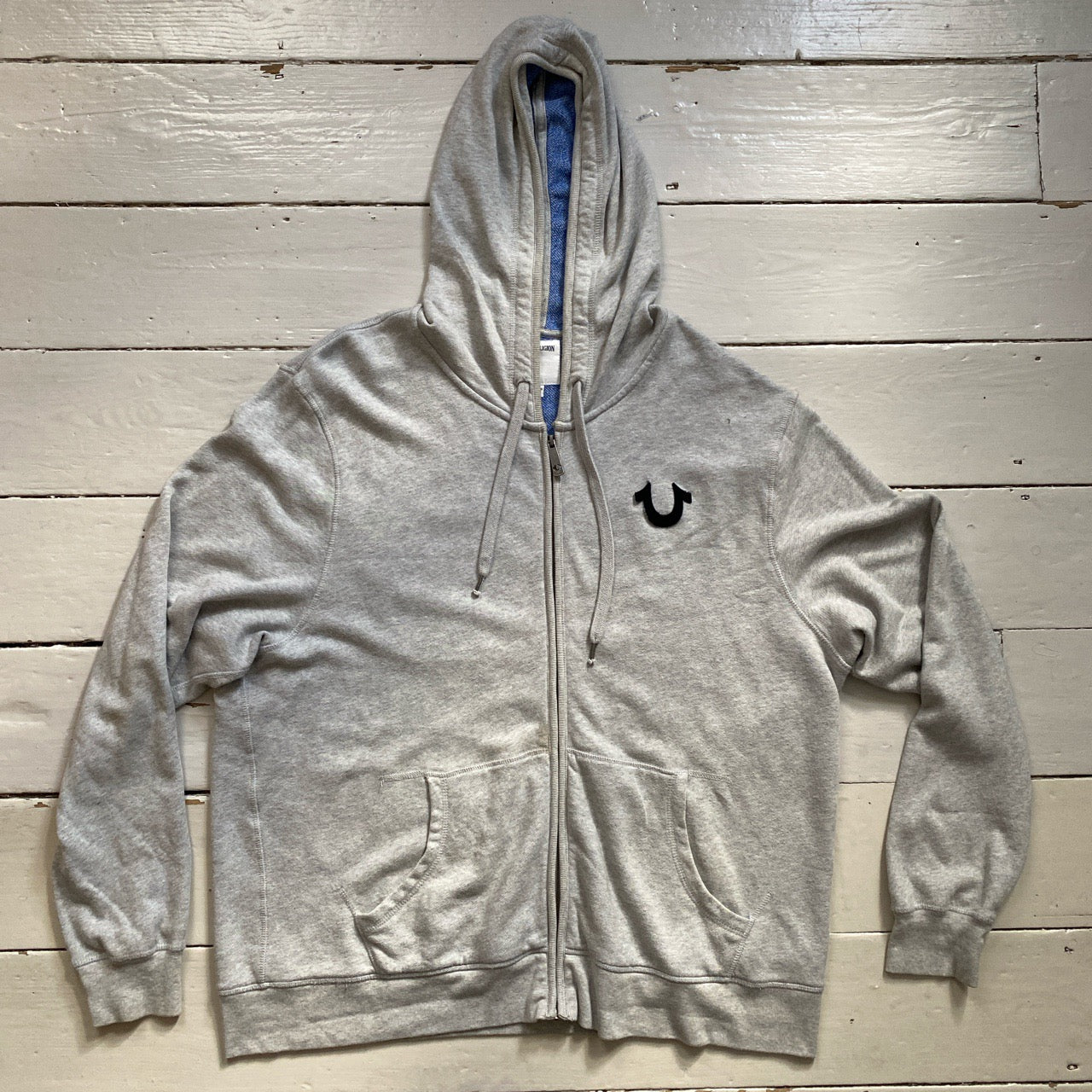 True Religion Buddha Grey Hoodie (XXL)