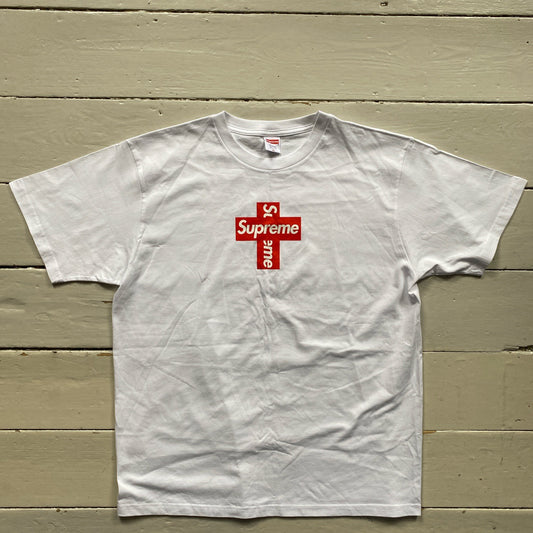 Supreme Cross Box Logo T Shirt (XL)