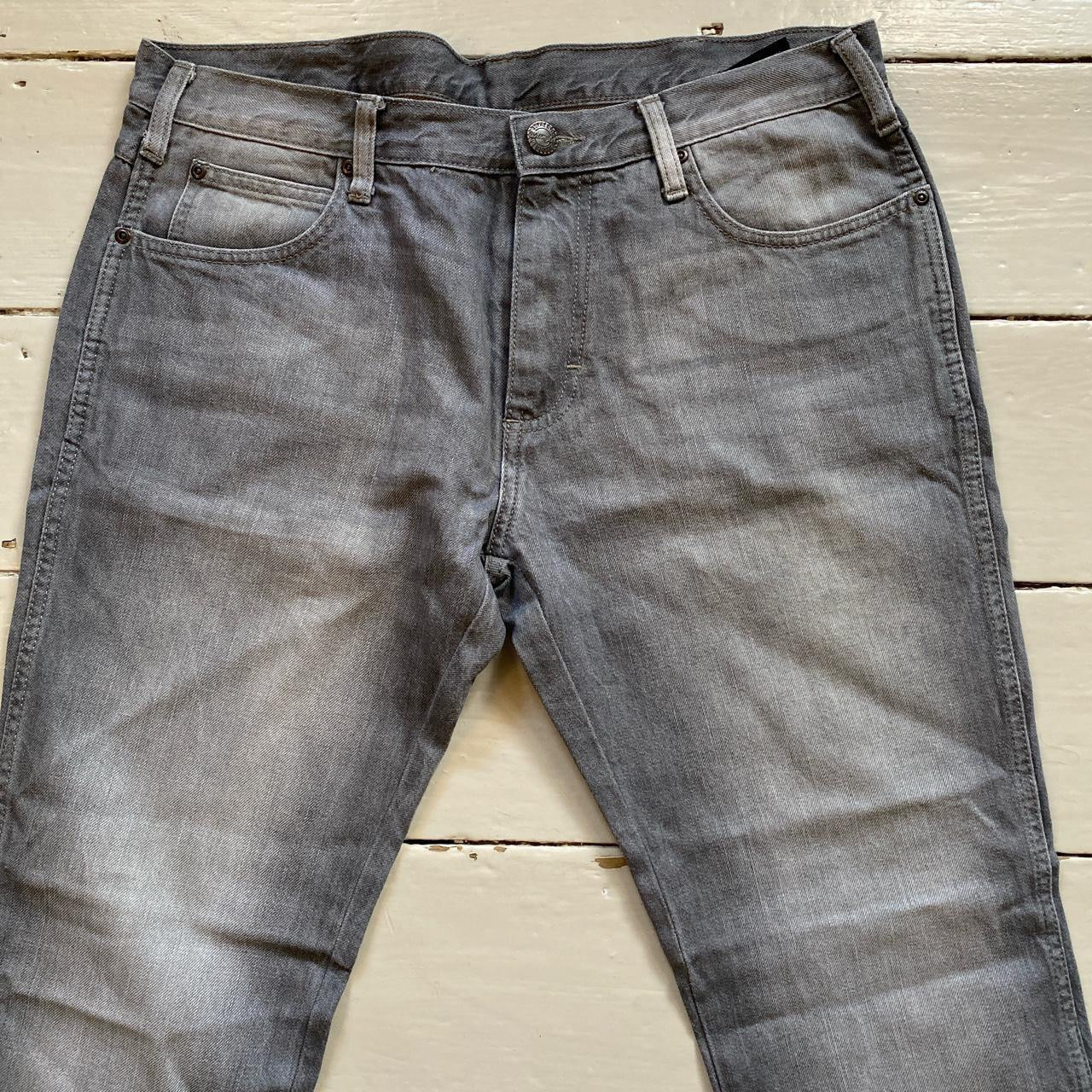 Wrangler Grey Baggy Jeans (36/27)