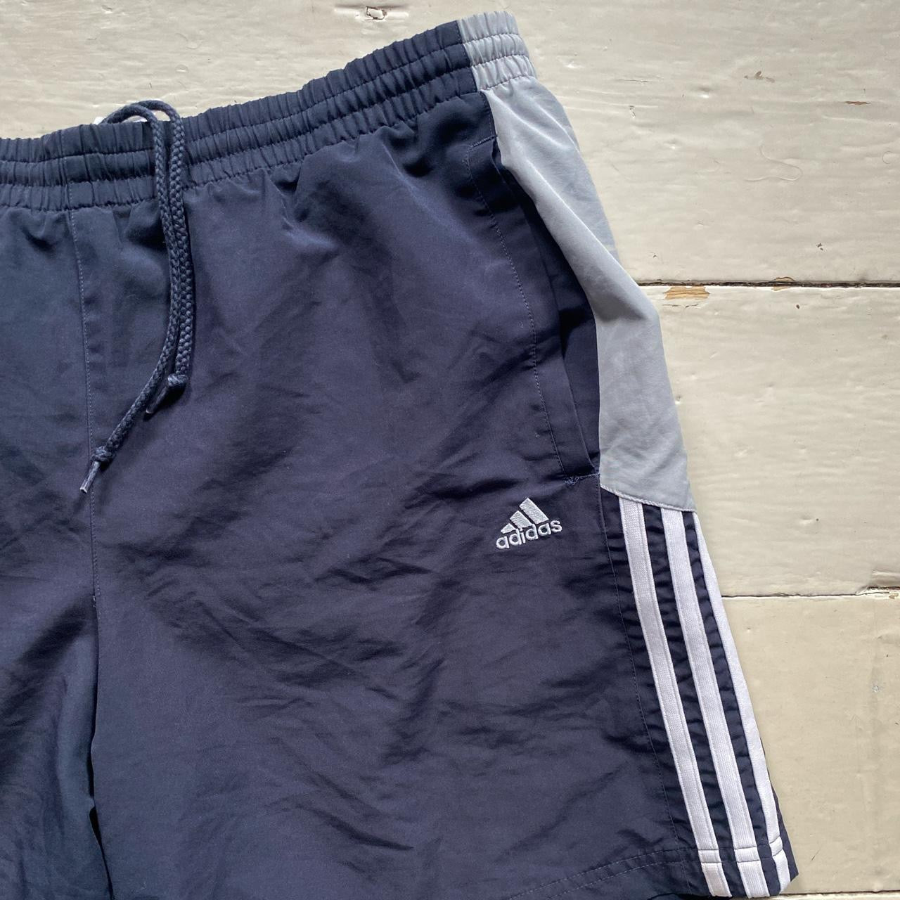 Adidas Navy Shell Shorts (Large)