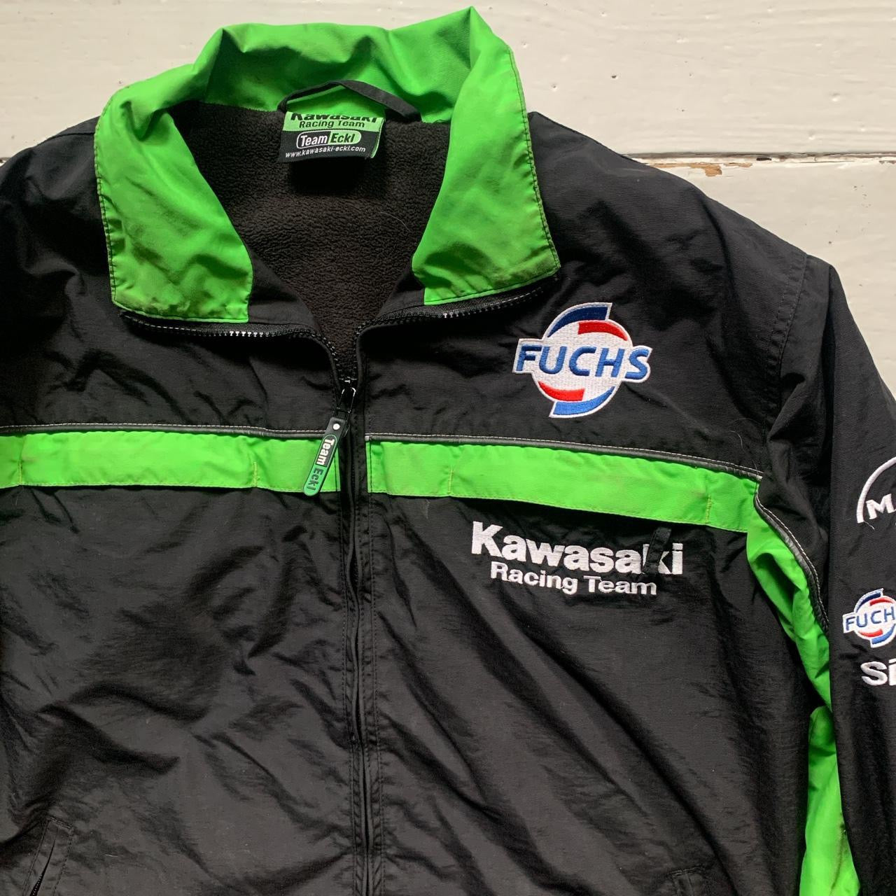 Kawasaki vintage Motorbike Jacket (Small)