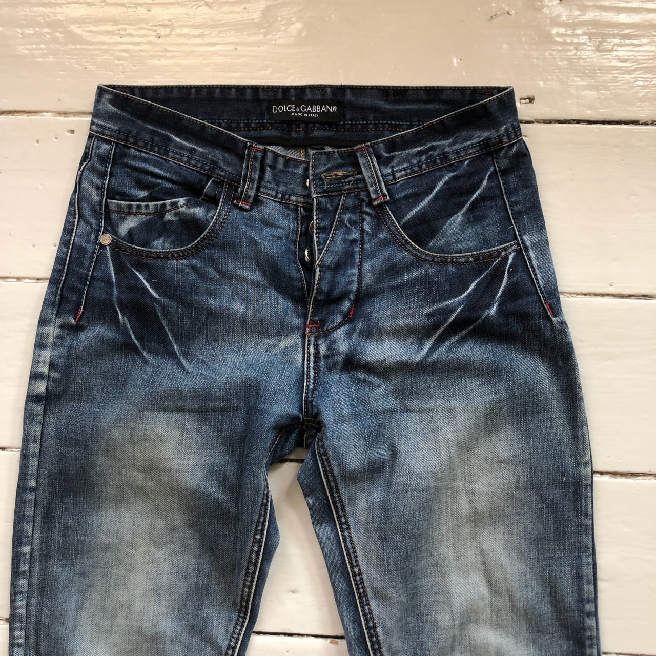 Dolce and Gabbana Distressed Jeans (30/30)