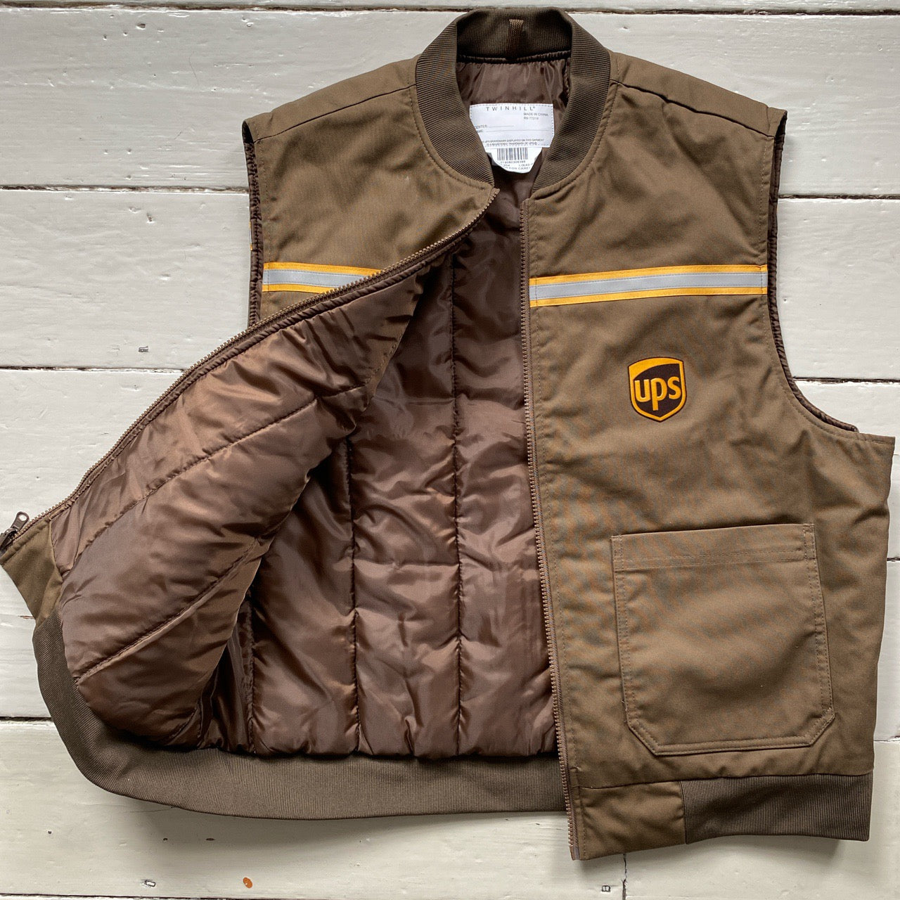 UPS Utility Brown Gilet (Large)
