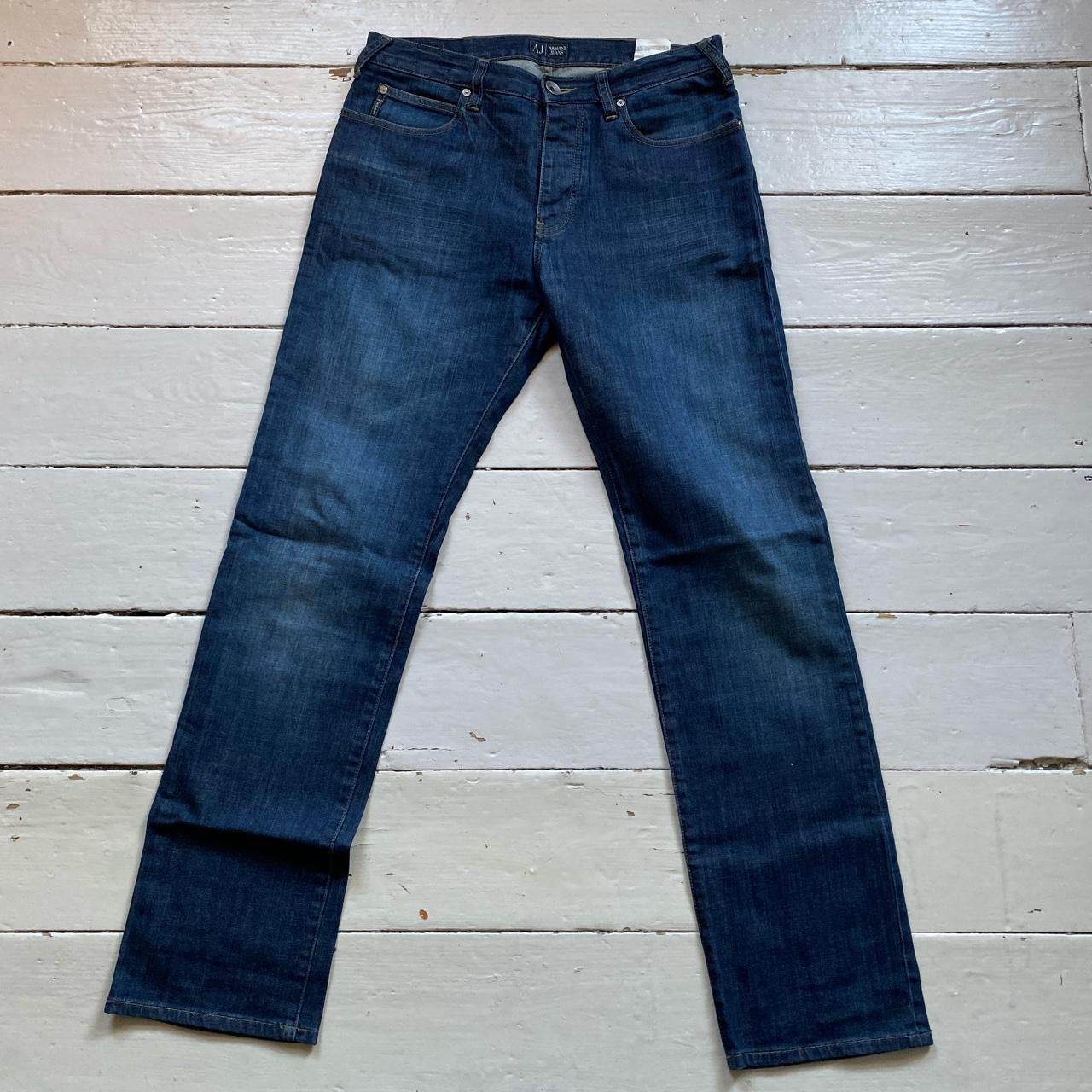 Armani Navy Denim Jeans (32/32)