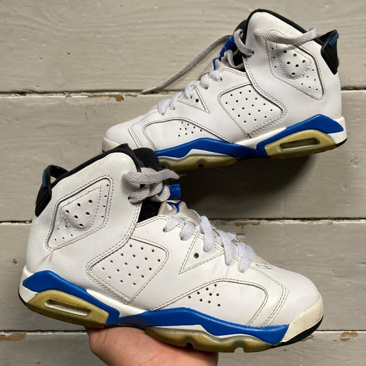 Jordan 6 Retro Sport Blue (UK 5)