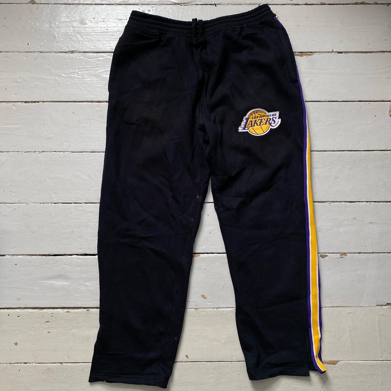 LA Lakers UNK Vintage Basketball Joggers (Large)