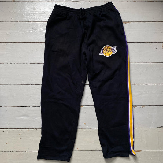 LA Lakers UNK Vintage Basketball Joggers (Large)